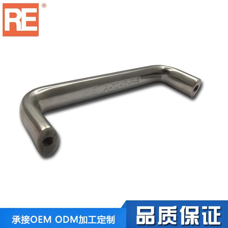 Oval oval stainless steel handle